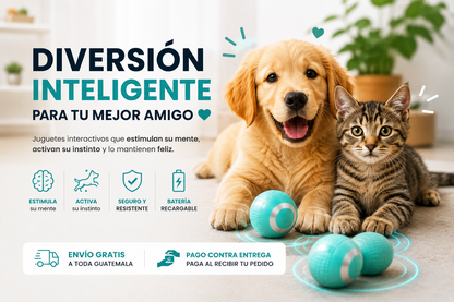 Pelota Inteligente para Mascotas 😻 con envío gratis🎁