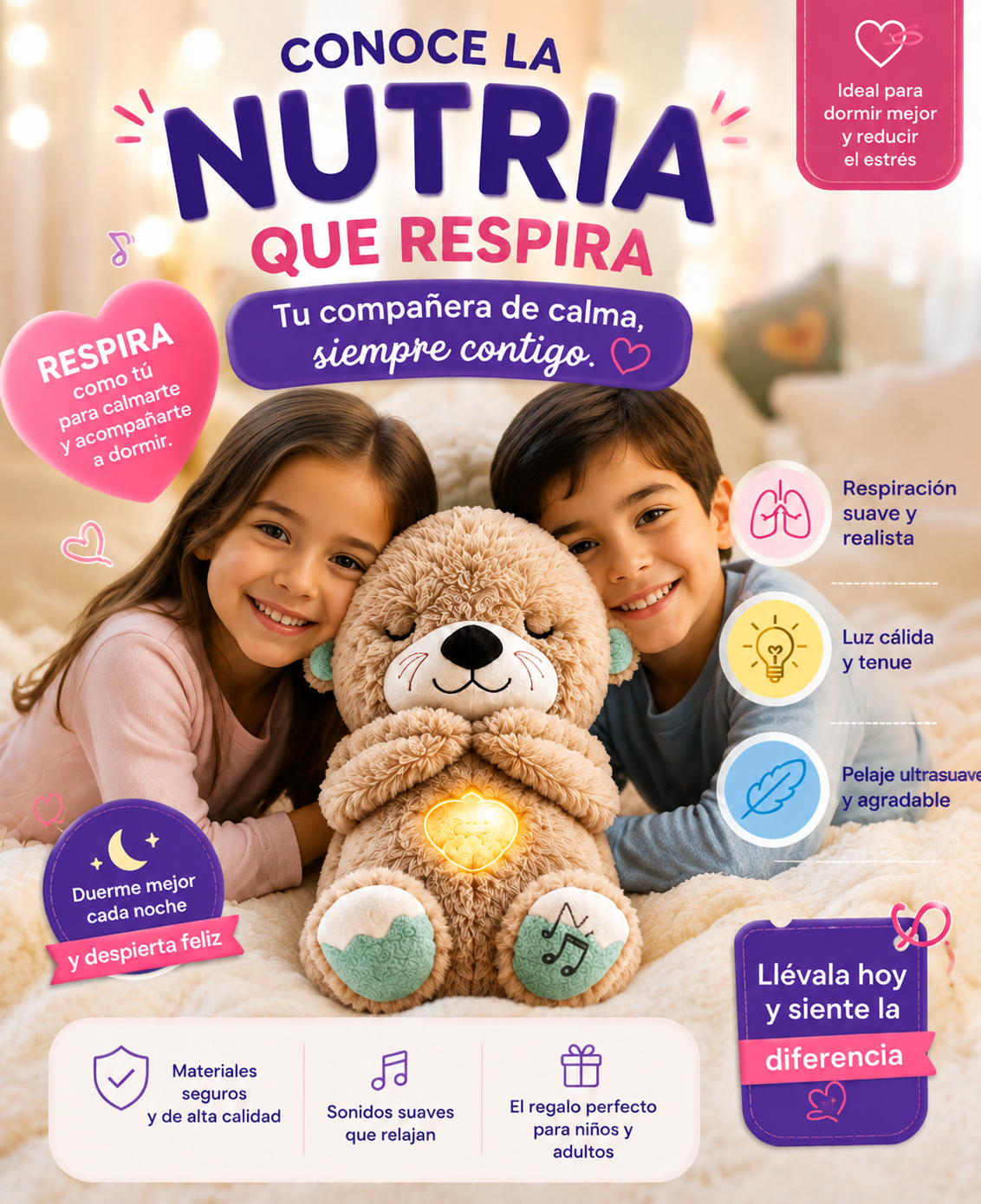 Nutria que respira con envío gratis🎁