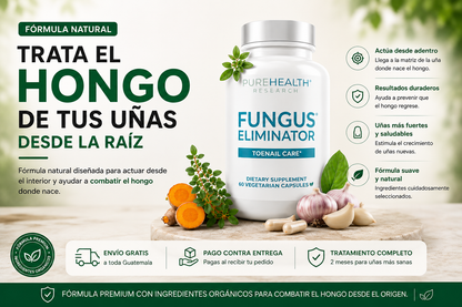 Fungus Eliminator -La solución natural para uñas con hongos con envío gratis 🎁