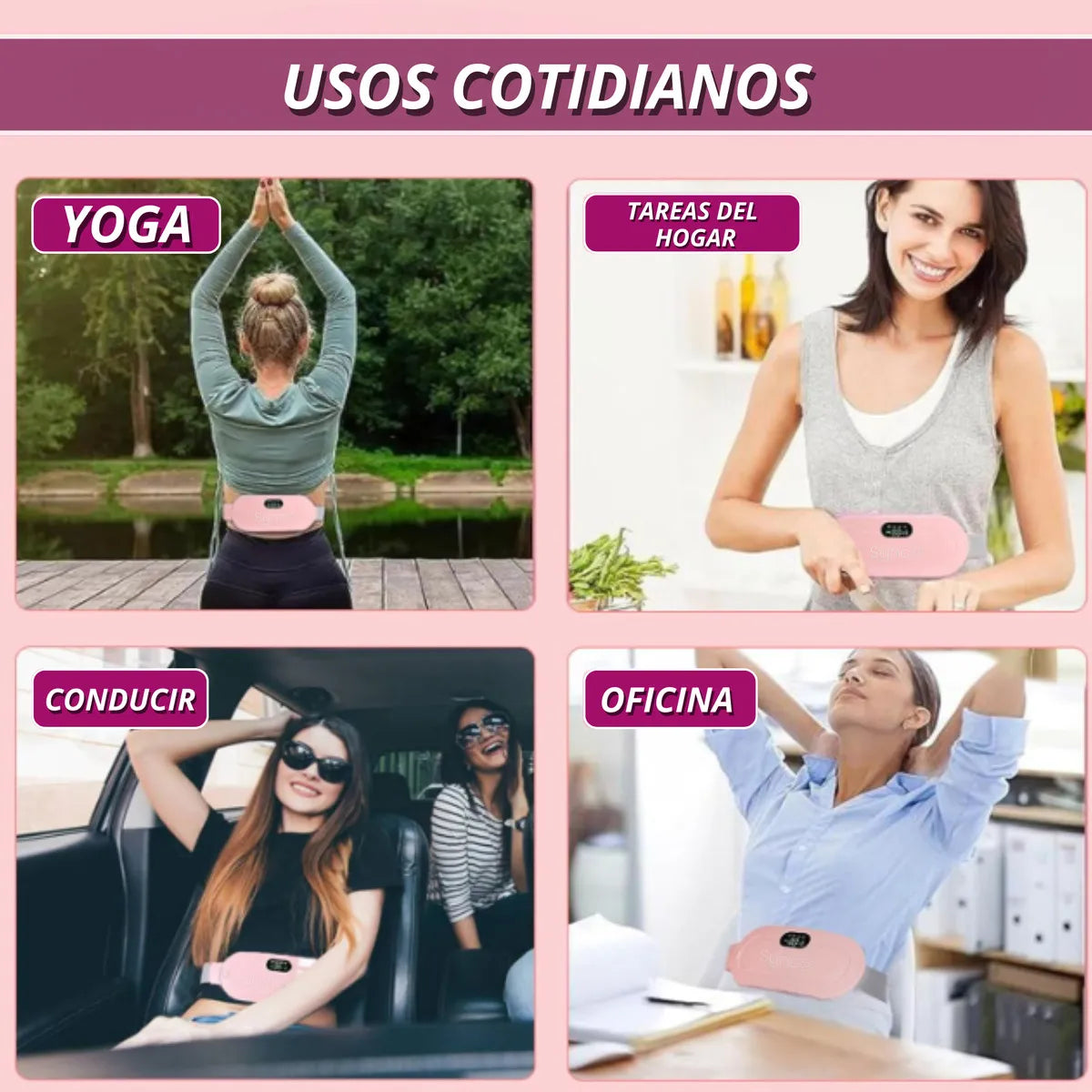 Dile adiós a los cólicos menstruales en minutos y sin pastillas🩸            ENVIO GRATIS🎁🎁