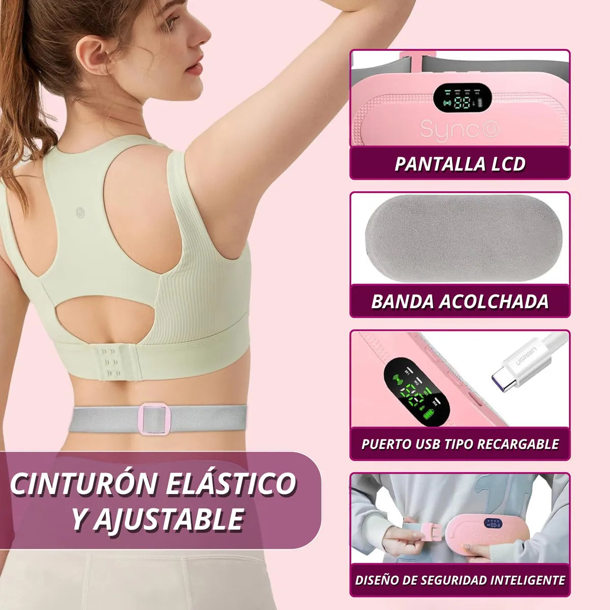 Dile adiós a los cólicos menstruales en minutos y sin pastillas🩸            ENVIO GRATIS🎁🎁