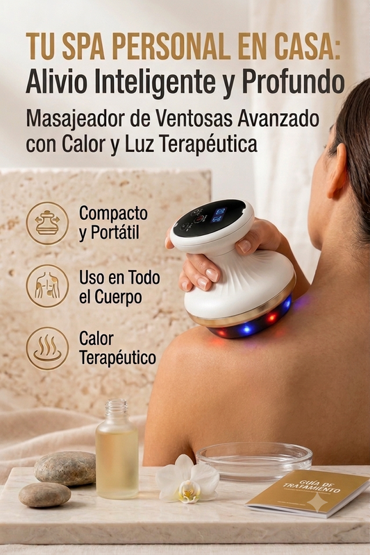 Masajeador Vacuvia SculptGlow 4-in-1 con envío gratis🎁