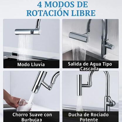 GRIFO CASCADA AHORRADOR INTELIGENTE DE AGUA +FILTRO+ENVIO GRATIS🎁🎁