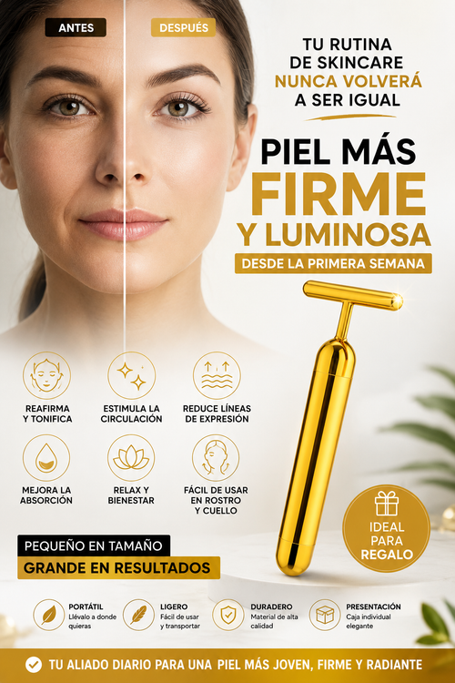 Rodillo Facial/Luce una Piel Más Radiante Cada Día con envío gratis 🎁