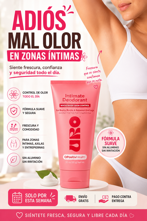 Desodorante intimo URO, con envio gratis🎁