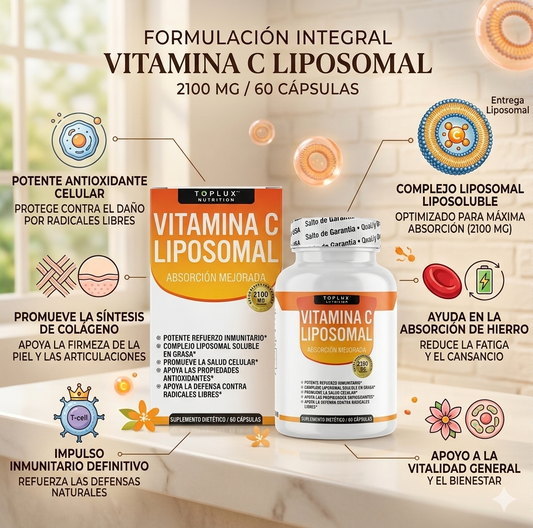 ¡ESCUDO PARA TU SALUD! LIPOSOMAL VITAMINA C-  ENVIO GRATIS 🎁🎁